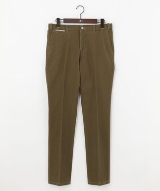 JOSEPH ABBOUD 【オーガニックコットン】ハイパワーカルゼ パンツ キャメル系