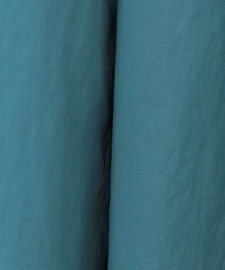 ICB 【人気のため新色追加・洗える】 ジャージコンビドレス ブラック×セルリアン系