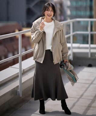 ANY L 【撥水/洗濯機可】マウンパ モカ