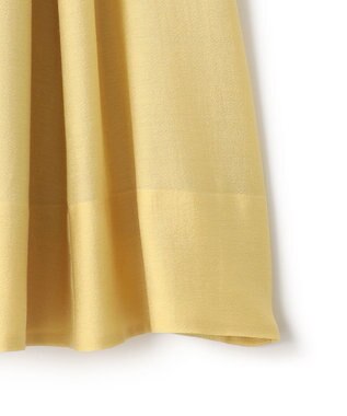 J.PRESS YORK STREET 【WOMEN】シアーフレアギャザー スカート イエロー系