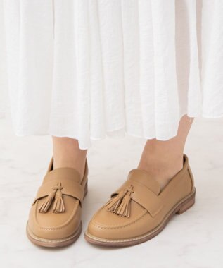 Bridget Birkin 【Bridget Birkin】クラシカルタッセルローファー キャメル