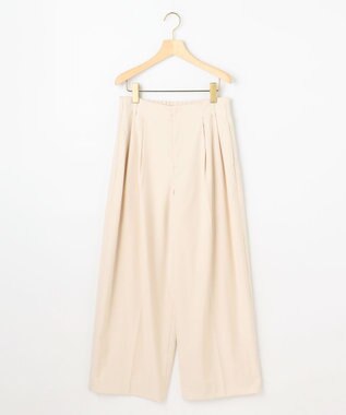 組曲 【加藤ローサさん着用】ハンサムツイルカーヴィーパンツ アイボリー系