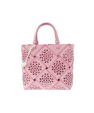 genten フラッターバスケット 手提げバッグ サクラピンク