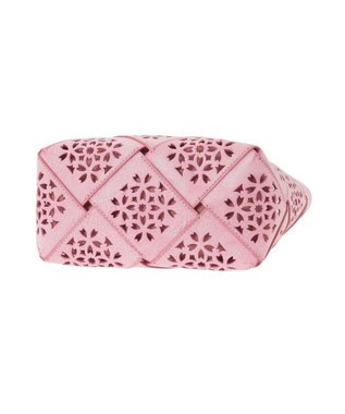 genten フラッターバスケット 手提げバッグ サクラピンク