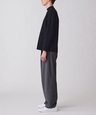 KASHIYAMA 【防汚加工】WONDERFRESH 長袖カットソー 黒