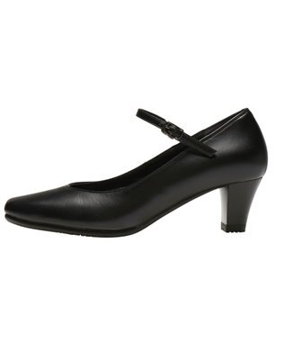 ASICS WALKING ペダラウォーキングシューズ 2E ヒール高5.0cm ブラック系