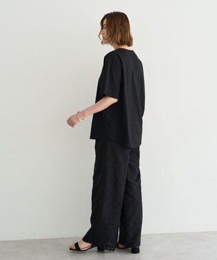 YECCA VECCA 【UVカット】フォトプリントTee Black