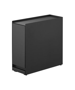 tower 隠せる引き出し収納 タワー ブラック ブラック