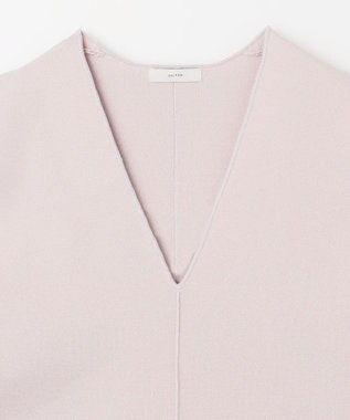 ANY 【洗濯機可】Ｖネックニットベスト サンドベージュ