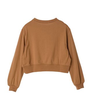 Green Parks ・ＥＬＥＮＣＡＲＥ　ＤＵＥシャーリング袖プルオーバー Dark Orange