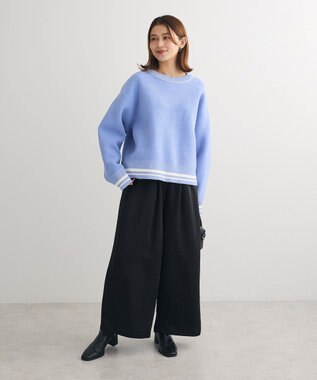 Green Parks ２ＷＡＹリバーシブルニットプルオーバー Blue