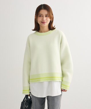 Green Parks ２ＷＡＹリバーシブルニットプルオーバー Green