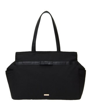 Maison de FLEUR EC限定撥水加工3ルームトートバッグ Black