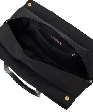 Maison de FLEUR EC限定撥水加工3ルームトートバッグ Black