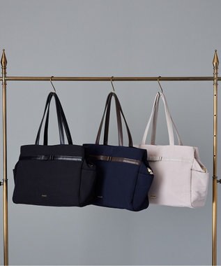 Maison de FLEUR EC限定撥水加工3ルームトートバッグ Black