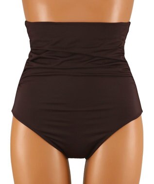 San-ai Resort（三愛水着楽園） フリルスリーブノンワイヤービキニ　9M　【San-ai Resort（サンアイリゾート）】 ピンク×ブラウン