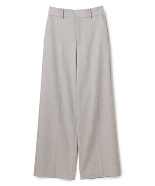 UNFILO beauty warm ワイドパンツ ライトグレー