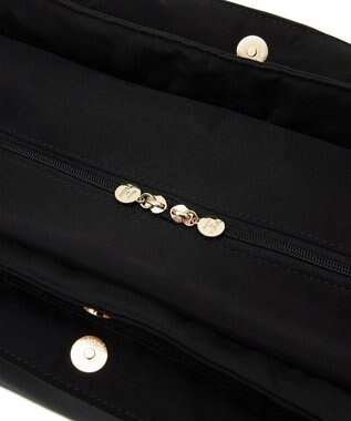 Maison de FLEUR EC限定撥水加工3ルームトートバッグ Black