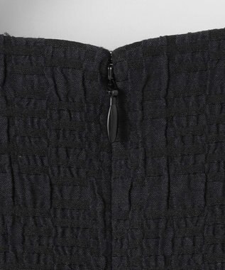 J.PRESS LADIES SIMMOD ジャカード ワンピース ダークネイビー(チェック柄)系5