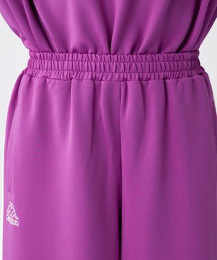 OP／FILA 【Kappa】ジャージ トラックワイドパンツ パープル