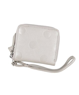 UNBILLION ペルケ perche / ドット型押しパームフィットストラップウォレット