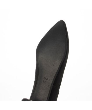 Riz raffinee <Riz raffinee>パンチングポインテッドトゥパンプス ブラック