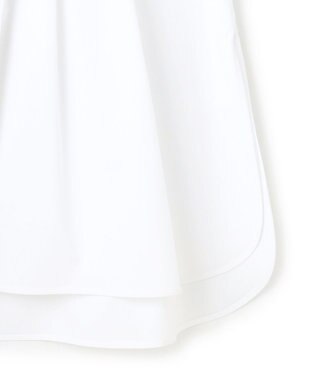 23区 S 【VERY掲載/洗える】ナチュラルコットンベア シャツレイヤード カットソー ホワイト系