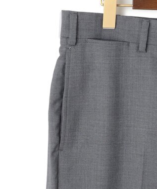 J.PRESS MEN 【J.PRESS ORIGINALS】PEPPIN MERINO TROPICAL PIPED STEM TROUSERS / JAPAN MADE ライトグレー系