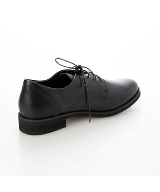 ing <ing>ソフトレザーレースアップシューズ ブラック