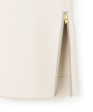 23区 S 【VERY掲載/洗える】コットンエアーダンボール サイドジップ カットソー ベージュ系