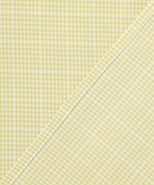 J.PRESS LADIES S 【洗える】セルロース チェック スタンドカラー ブラウス ピスタチオ系3