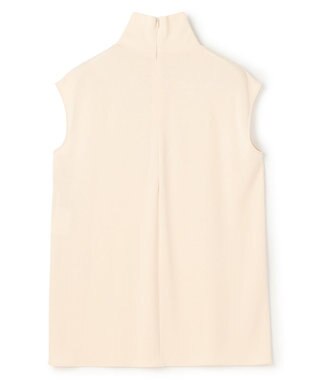 BEIGE， 【洗える・VERY 6月号掲載】MELLE / ジャージーハイネックカットソー Ecru