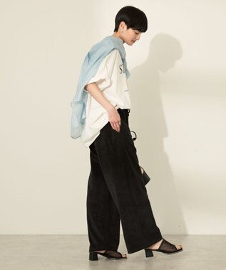 AMERICAN HOLIC パイルパンツ Black