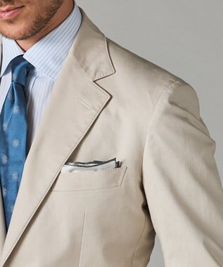 GOTAIRIKU 【セットアップ対応】OLYMPIAS コットンセットアップジャケット ベージュ系