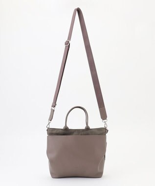 Y'SACCS シルキーリュクス2WAYトートバッグ ベージュ系その他