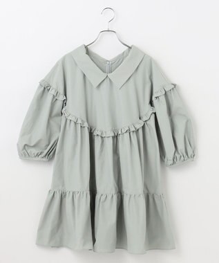 #Newans 【ANSWER for Co-Creation】サークルティアードチュニック セージ系