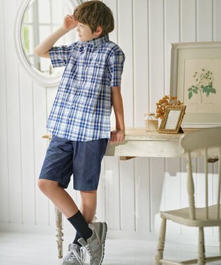 J.PRESS KIDS 【110-130㎝】ショートパンツ ネイビー系