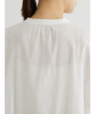 Green Parks ・ＥＬＥＮＣＡＲＥ　ＤＵＥバンドカラーノースリチュニック Off White