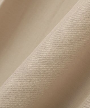 earth music&ecology スタンドカラーオーバーチュニックシャツ Beige