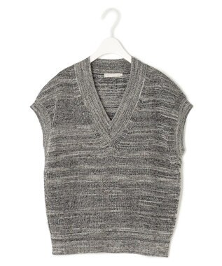 ICB 【洗える】ルレックスベースダイ プルオーバーニット ゴールド系7