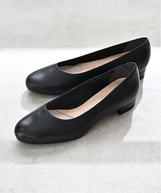 Pointer 日本製 美脚ラウンドトゥパンプス ブラック