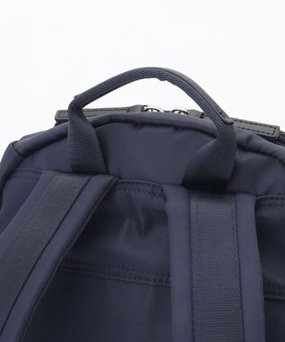 ICB 【新仕様・A4サイズ収納可・容量約14L】8ポケットナイロンリュック ネイビー