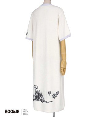 une nana cool 【MOOMIN × une nana cool 】なめらかふわふわワンピース BE