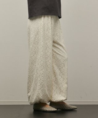 GRACE CONTINENTAL レースバルーンパンツ キナリ