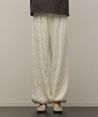 GRACE CONTINENTAL レースバルーンパンツ キナリ