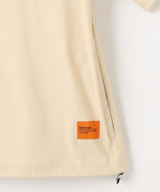 PW CIRCULUS 【撥水加工/ ストレッチ】【MEN】ハーフジップシャツ ゴルフ アイボリー系