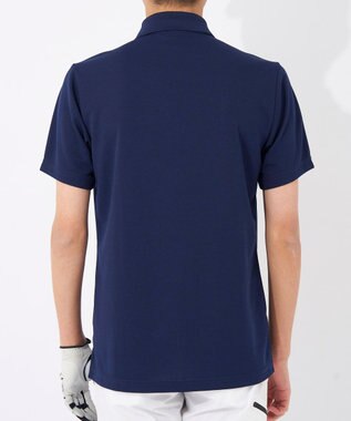 FILA GOLF／marie claire 【FILA GOLF】ワンポイントロゴ半袖ポロシャツ ネイビー