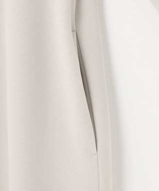 J.PRESS LADIES S 【WEB限定カラーあり・洗える】セラテリーダブルクロス ワンピース ベージュ系