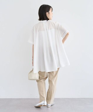 Green Parks ウエストタックシャツチュニック Off White