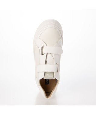 MODE ET JACOMO <MODE ET JACOMO>厚底ベルクロスニーカー ホワイト